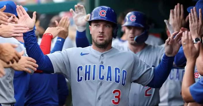 Alex Bregman's first career 3-homer game helps Cubs rout Nationals 12-6