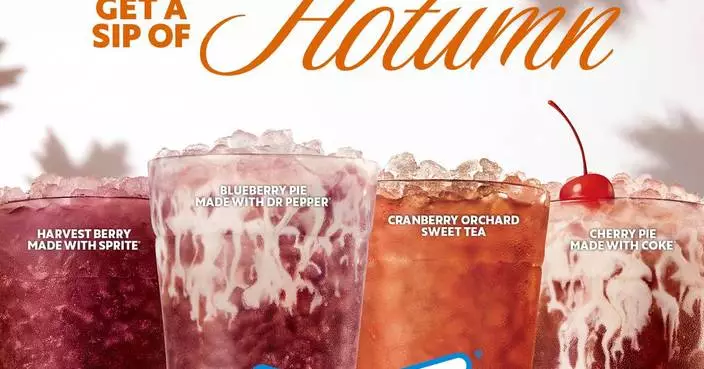 SONIC Debuts “Hotumn” Drink Lineup, a Refreshingly Cold Take on Fall Flavors