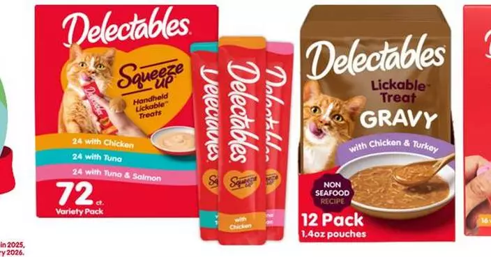Unicharm Announces "DELECTABLES®" is the #1 Global Wet Cat Treat Brand, Accelerates Pet Care Expansion