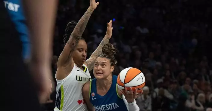 Lynx guard Kayla McBride sets WNBA single-game record by making 10 3s against the Wings