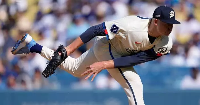 Skubal shakes off 3-run first inning, then settles in to dominate for his 1st win as a Dodger