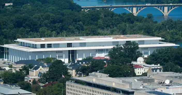 Federal court is asked to block Kennedy Center from returning Trump's name to building