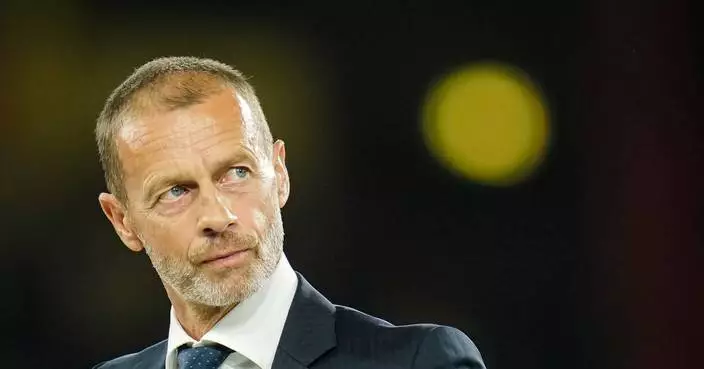 UEFA president Ceferin says he won't run against FIFA president but calls for Infantino to quit