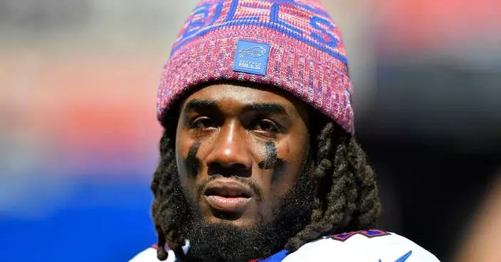 Reigning NFL rushing champion James Cook is underpaid but he's focused on helping the Bills win