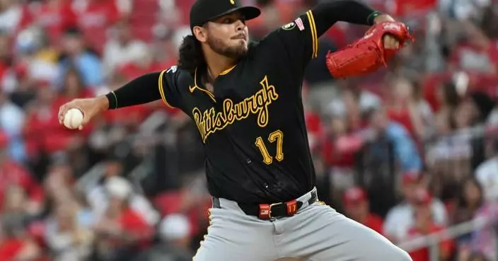 Cardinals beat Pirates 4-1 as Quinn Mathews gets his first MLB win