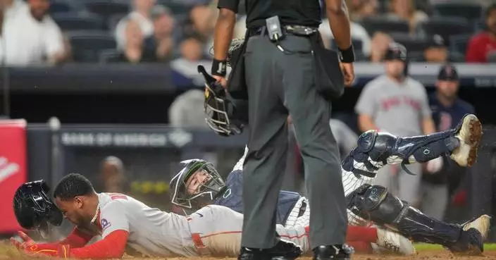 Red Sox run themselves into 1-0 loss at Yankee Stadium in series opener