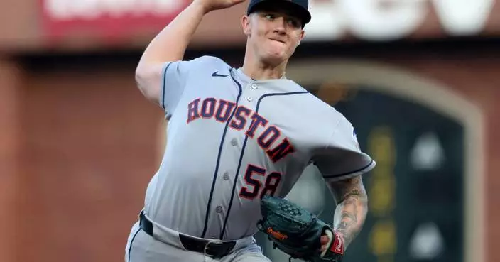 Rookies Bryce Eldridge and Carson Whisenhunt lead the Giants past the Astros, 4-1