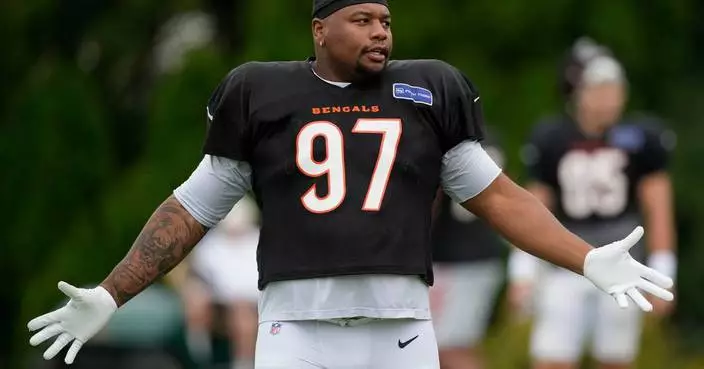 Dexter Lawrence's interception provides highlight for Bengals in joint practice against Bears
