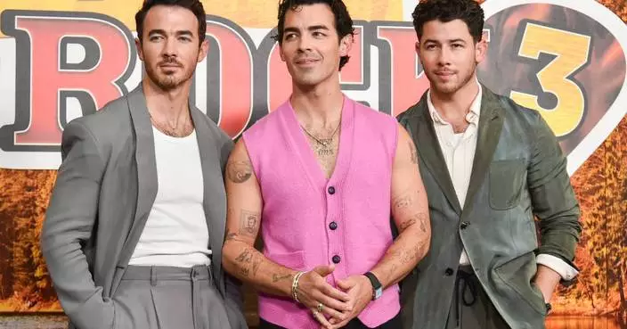 Jonas Brothers to headline halftime show for NFL season opener in Australia