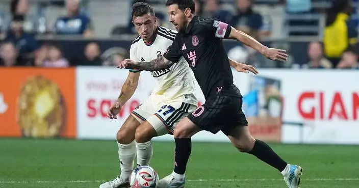 Messi has a goal and assist as Inter Miami plays the Union to a 2-2 draw