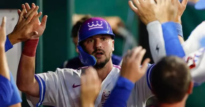 Royals use 3 solo homers to power past Tigers 5-2 for a sixth straight win