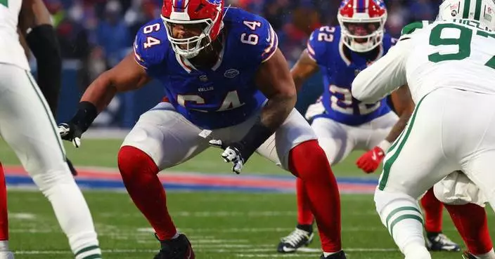 Bills agree to sign right guard Torrence to 4-year extension with $46M guaranteed, AP source says