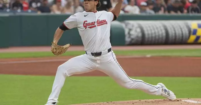 Cantillo, 3 relievers combine on 1-hitter, Guardians down Padres 6-1 for Cleveland's 10,000th win