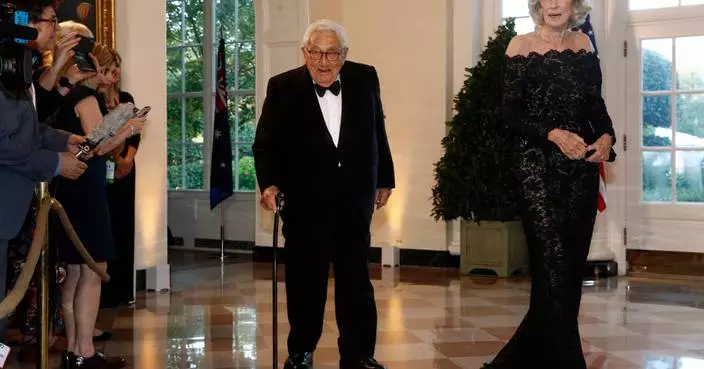 Philanthropist Nancy Kissinger, wife of former Secretary of State Henry Kissinger, dies at 92
