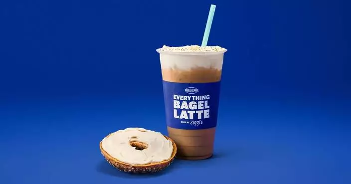 Philadelphia Cream Cheese and Ziggi's Coffee Reimagine a Beloved Breakfast Duo with First-Ever Philadelphia Everything Bagel Latte