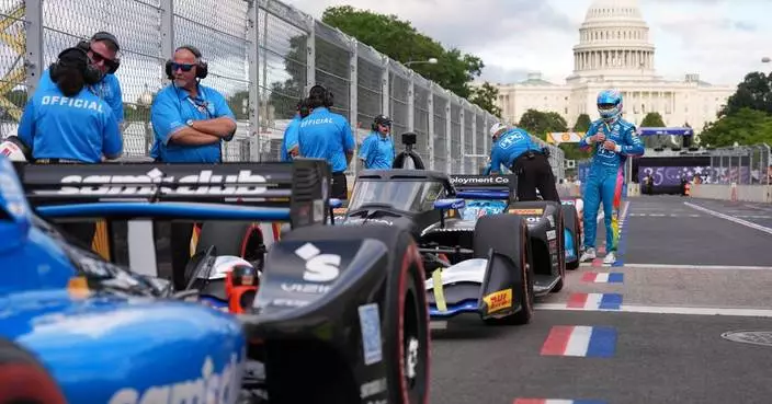 Trump will kick off the IndyCar race in the Beast before cars zoom through Washington's streets