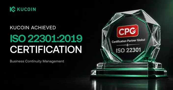KuCoin Strengthens Operational Resilience with ISO 22301:2019 Certification