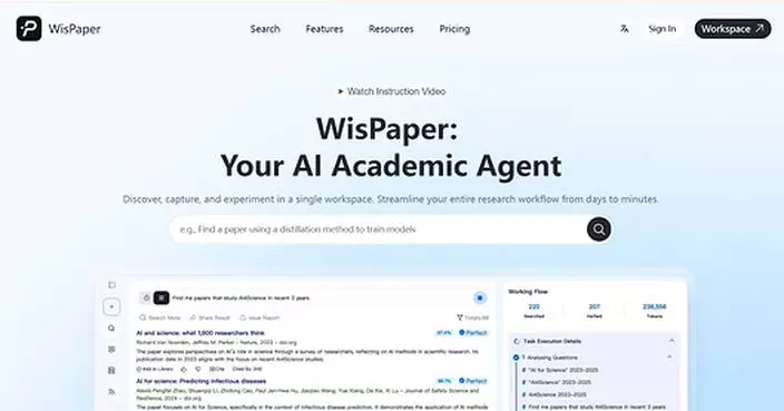 AI Can Write Research Papers. But Can Researchers Trust the Citations? Wispaper Says That's the Next Challenge for Academic AI