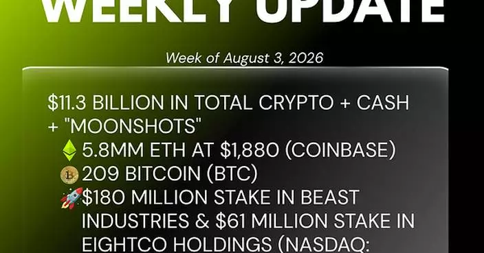 Bitmine Immersion Technologies (BMNR) Announces ETH Holdings Reach 5.8 Million Tokens, and Total Crypto and Total Cash Holdings of $11.3 Billion