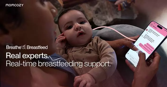 Momcozy Launches The Lactation Line, for Free 24/7 Breastfeeding Support
