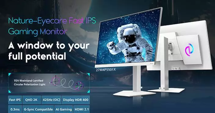 Philips Evnia Launches New Nature-Eyecare Gaming Monitor that Allows Gamers to Enjoy Comfortable Marathon Gaming Sessions