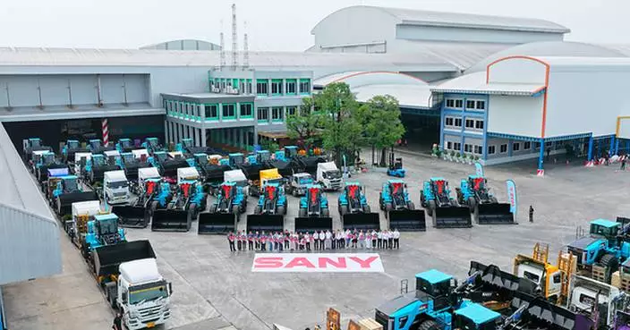 SANY Expands Global Presence with Major Equipment Deliveries in South America and Thailand