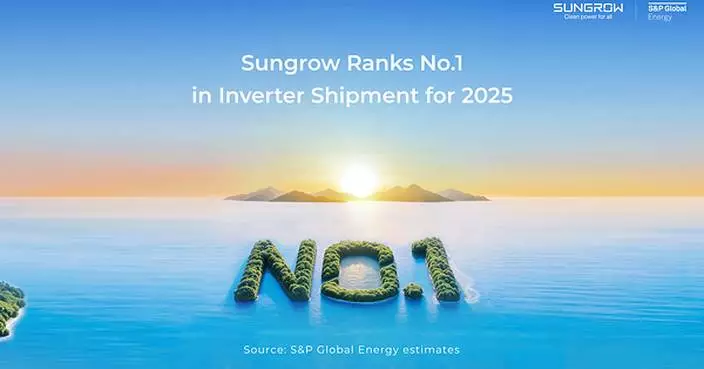 Sungrow Retains No.1 Position in 2025 S&amp;P Global PV Inverter Shipments Rankings