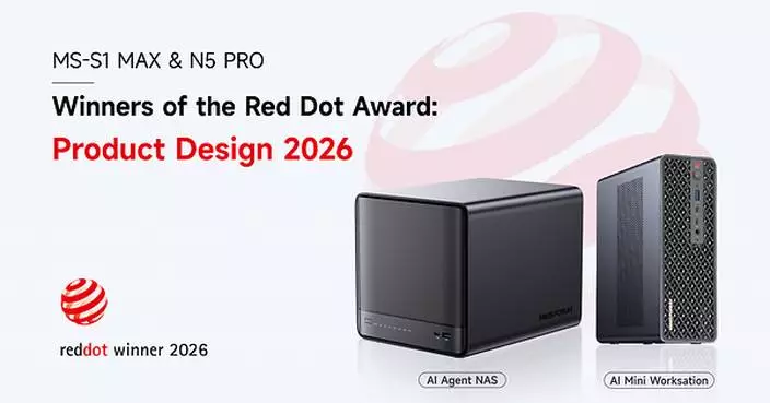 MINISFORUM Wins Two 2026 Red Dot Product Design Awards for AI Mini Workstation MS-S1 MAX and AI NAS N5 Pro