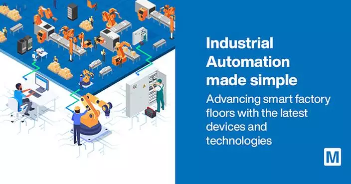Mouser Expands Industrial Automation Portfolio with New Manufacturer Additions to Support Next-Gen Systems