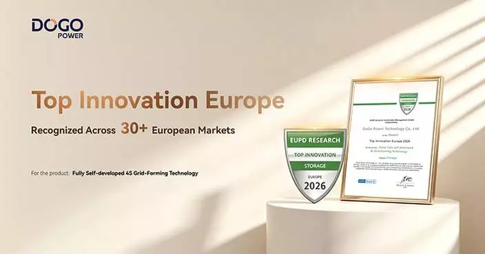 DoGo Power Wins EUPD Research's 2026 Top Innovation Award in Europe