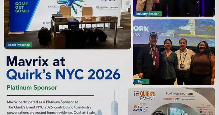 Mavrix Makes the Case for Trusted Human Evidence in the AI Era at Quirk's New York