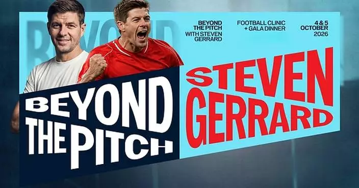 STEVEN GERRARD HEADLINES 'BEYOND THE PITCH' AT RESORTS WORLD SENTOSA SINGAPORE THIS OCTOBER