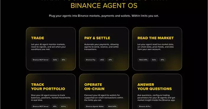 Binance Introduces Agent OS to Connect AI Applications to Financial Infrastructure