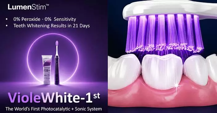 LumenStim Prepares to Launch Next-Generation Teeth Whitening System on Kickstarter