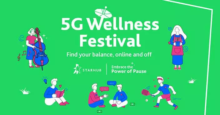 StarHub's Biggest-Ever 5G Wellness Festival Invites Singapore to Press Pause