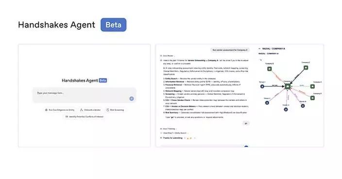 Handshakes Launches AI Agent to Transform Corporate Due Diligence and Investigation