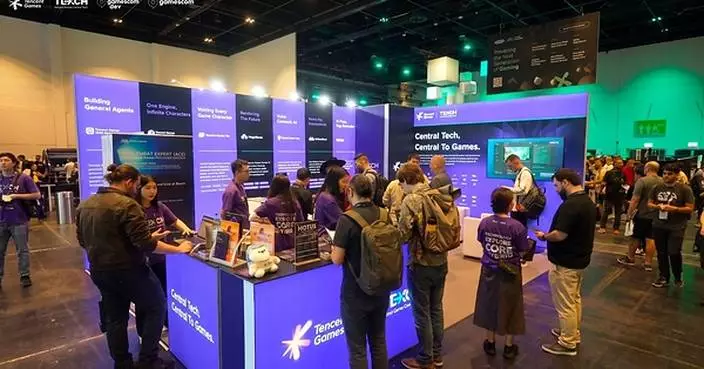 Tencent Games Central Tech Makes Its gamescom Debut, Accelerating Game Industry Innovation with Full-Pipeline Proprietary AI Technologies