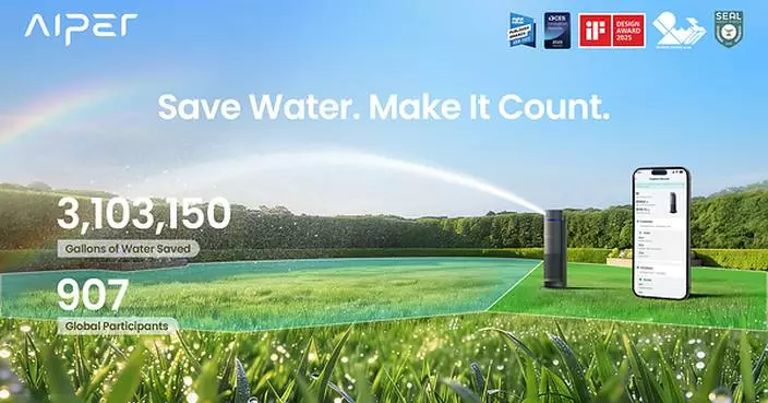 Aiper IrriSense 2 Users Save More Than 3.1 Million Gallons in Global Water-Saving Initiative