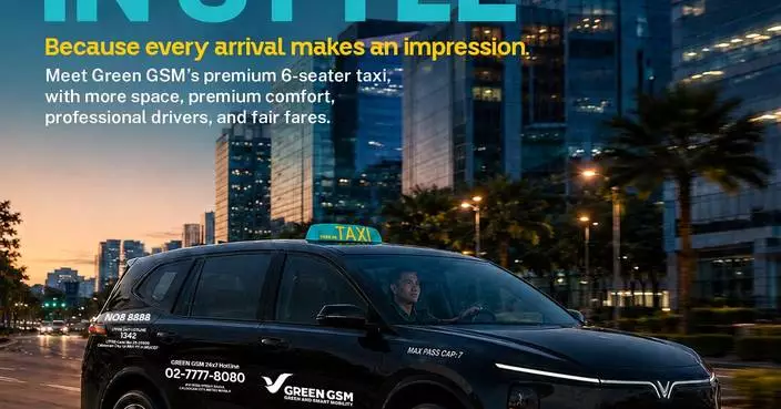 Green GSM Philippines launches premium taxi, a 7-seat high-end electric taxi service