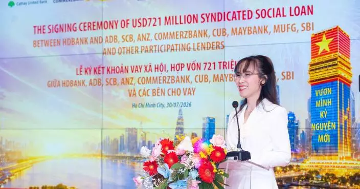 HDBank secures record international syndicated social loan in Vietnam
