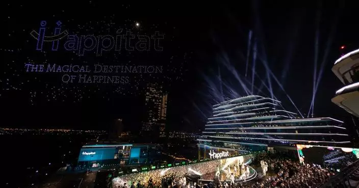 Happitat Celebrates Its Grand Opening, Transforming Over 200,000 Sq.m. from Land to Sky with a Record-Breaking 2,222-Drone Show, as Zhou Yiran Leads Over 100 Artists in a Festival of Happiness