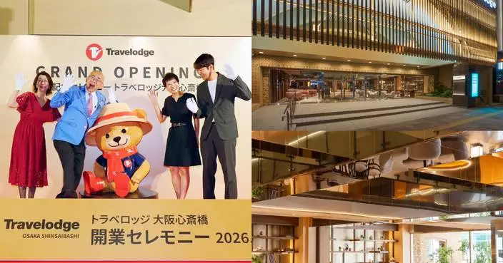 Travelodge Osaka Shinsaibashi Officially Opens, Marking a New Chapter for Travelodge Hotels Asia in Japan