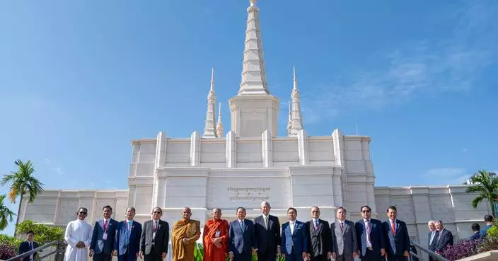 Cambodia Government and Church Leaders Celebrate Opening of Phnom Penh Temple