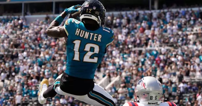 Jaguars end up retrieving football from Travis Hunter's 1st NFL interception after altercation