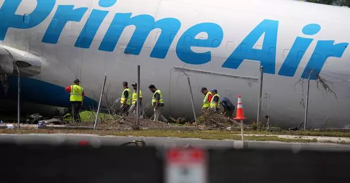 A pilot of the Amazon cargo plane that careened off Miami runway warned it was coming in too fast
