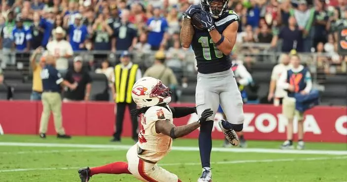 Drew Lock connects for 3 TDs with Jaxon Smith-Njigba, Seahawks roll past Cardinals 31-7