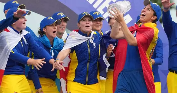 Carlota Ciganda turns into a different player with a fighting Solheim Cup spirit
