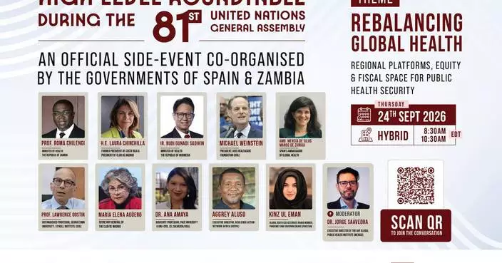Club de Madrid and AHF Global Public Health Institute Co-Host High-Level Roundtable on Rebalancing Global Health
