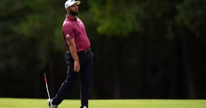 Gerard leads by 2 at Wentworth after big finish as Rahm, Reed and Fleetwood miss cut