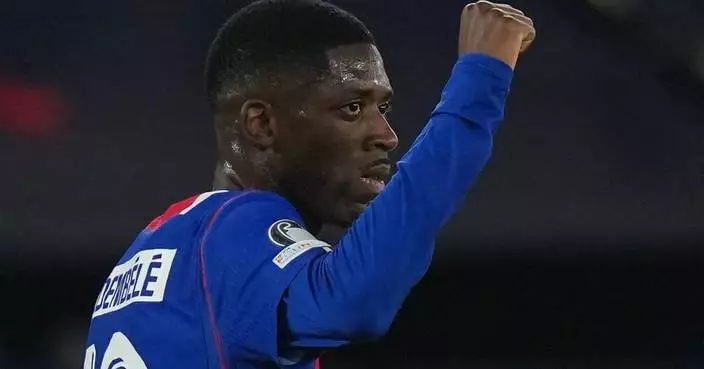 Dembélé roars back to form with 2 goals and 2 assists in 6-1 rout of Slovan in Champions League